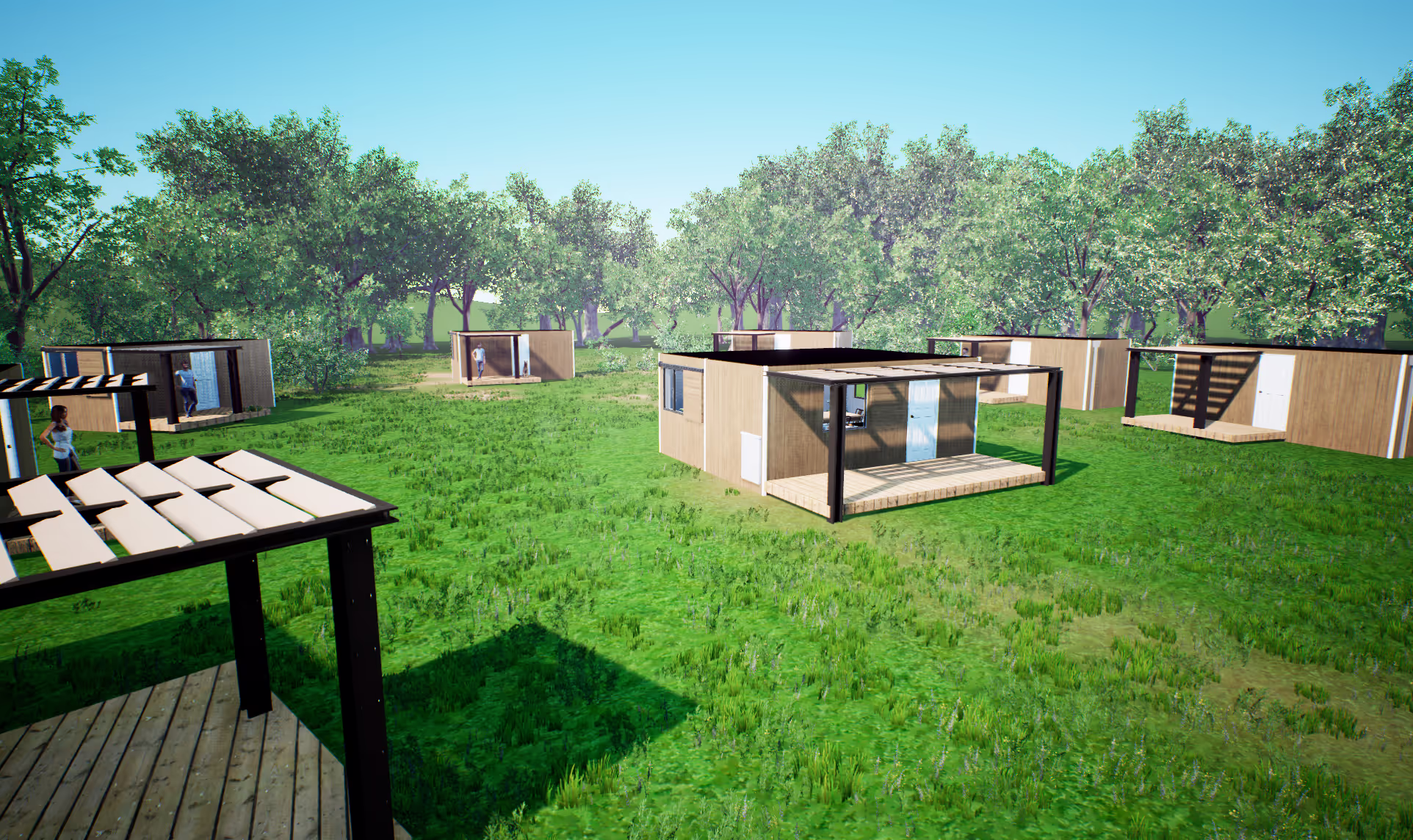 Container village