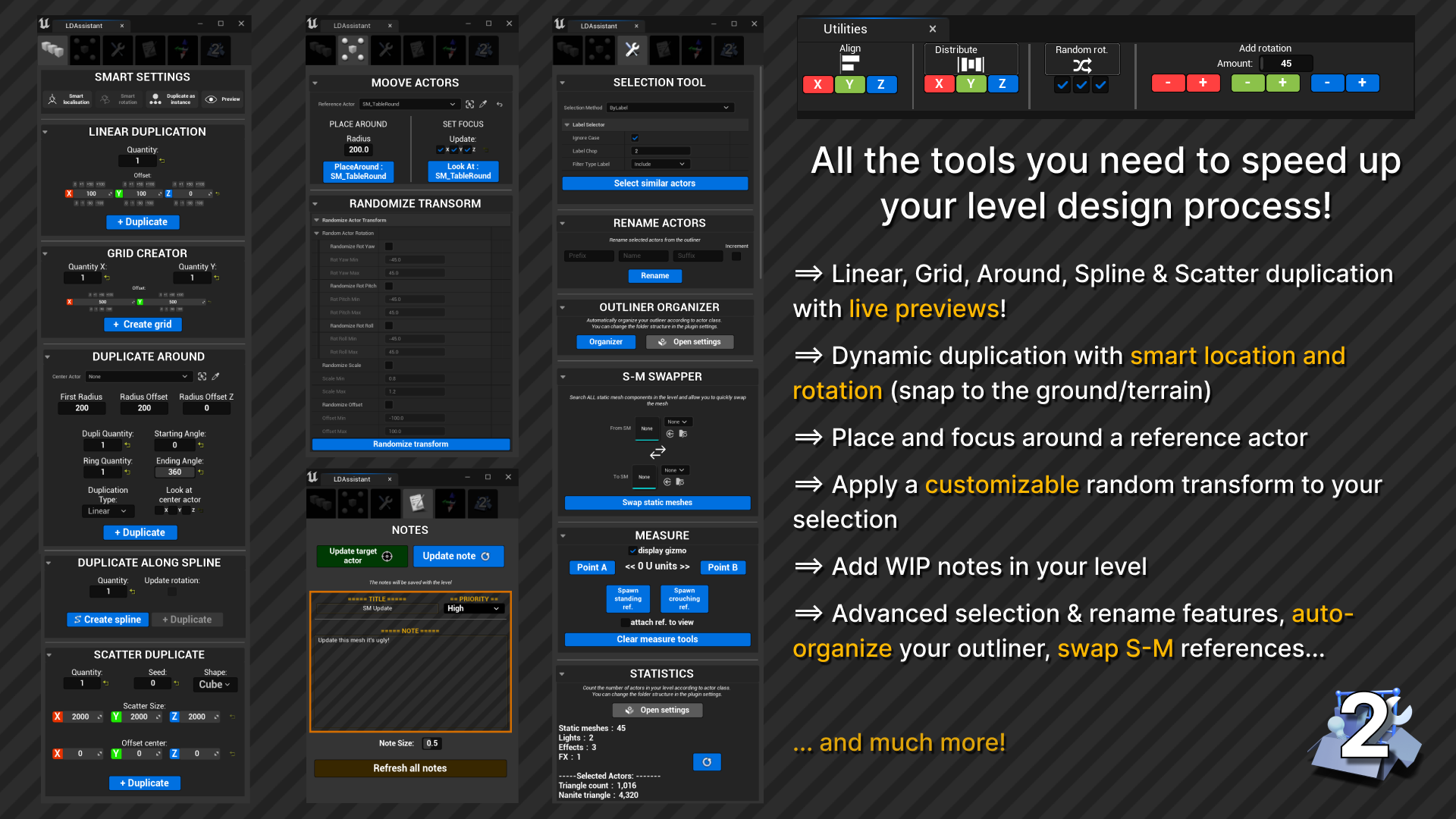 Level Design assistant 2 Screenshot 2