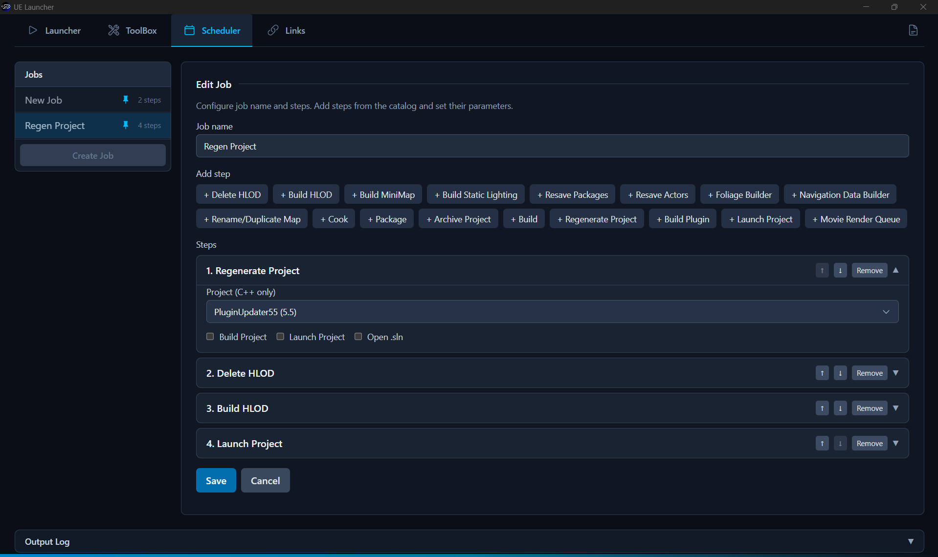 U.E Custom Launcher Screenshot 2
