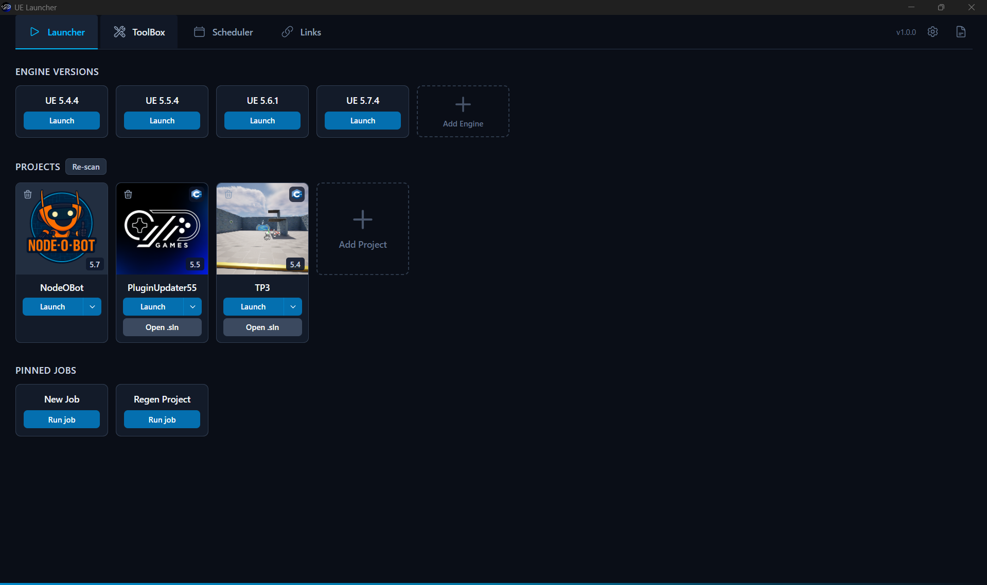 U.E Custom Launcher Screenshot 3